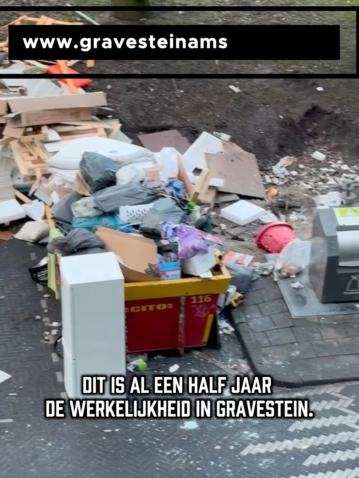 Omslag van een tweede Gravestein-registratie op TikTok